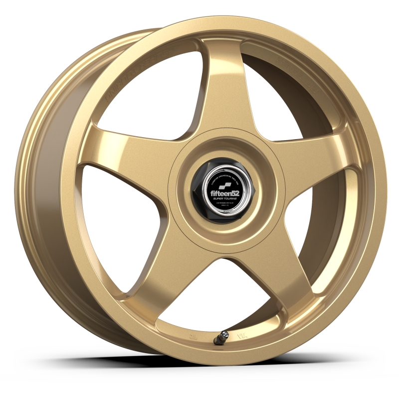fifteen52, fifteen52 Chicane 18x8.5 5x100/5x114.3 35mm ET 73.1mm Center Bore Gloss Gold Wheel